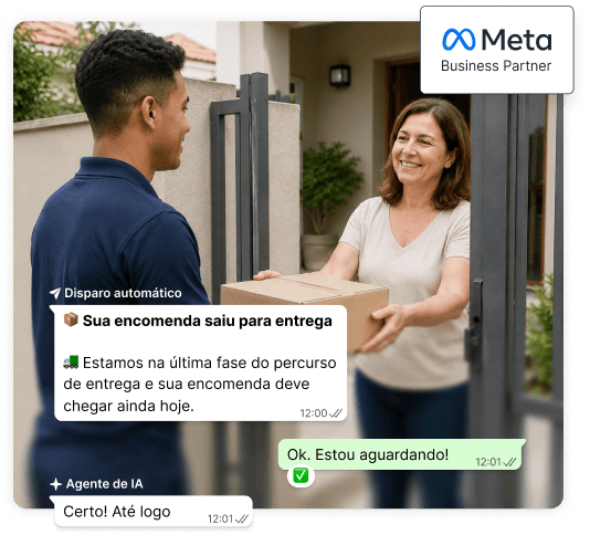 Atendimento automatizado por IA para transportadoras